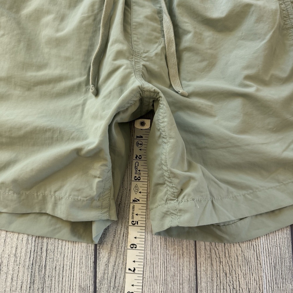 Madewell Womens Pull On Shorts Small Green Drawstring Casual Lightweight Beach - Picture 3 of 6